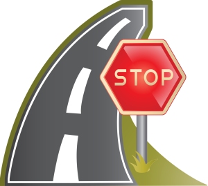 illustration of a stop road sign